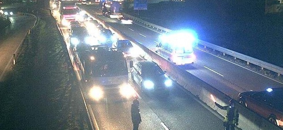 Incidente lungo la tangenziale